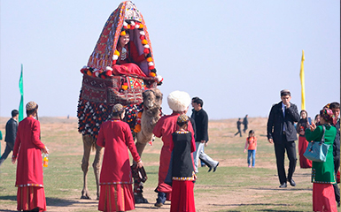 Turkmen wedding