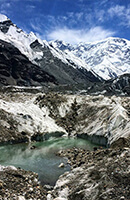 Engilchek glacier
