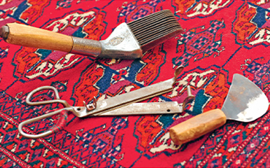 hand-tools for carpet