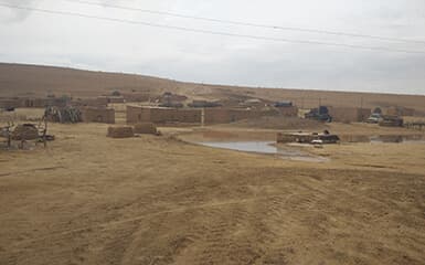 Gathered rainwater image