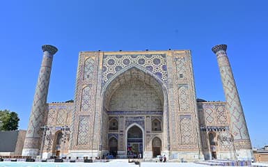 The Ulugh beg Madrasah image
