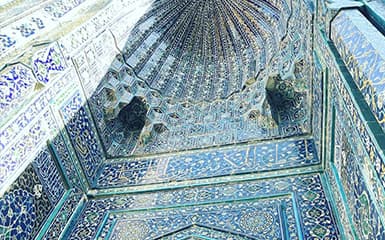 Double dome shaped mausoleum image