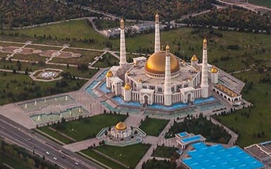 The Turkmenbashi Ruhy Mosque image