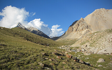 Mountain valley image