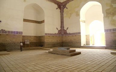 Inside of Soltan Sanjar mausoleum image