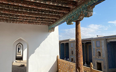 Inside of the madrasah Alla Kuli Khan image