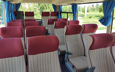 Inside of Yutong Bus (24 seats) image