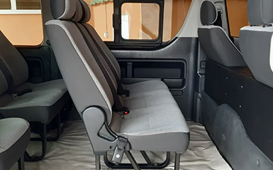 Inside of Toyota Haice image