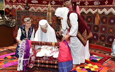 The tradition of cradling