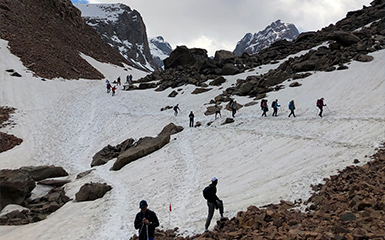 The best time for hiking