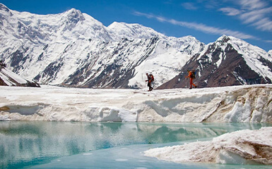 Good weather for trekking